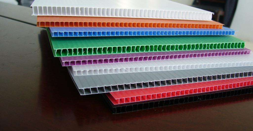 PP Plastic Corrugated Box Polypropylene Hollow Corflute/Danpla Sheet for Construction Floor Protection