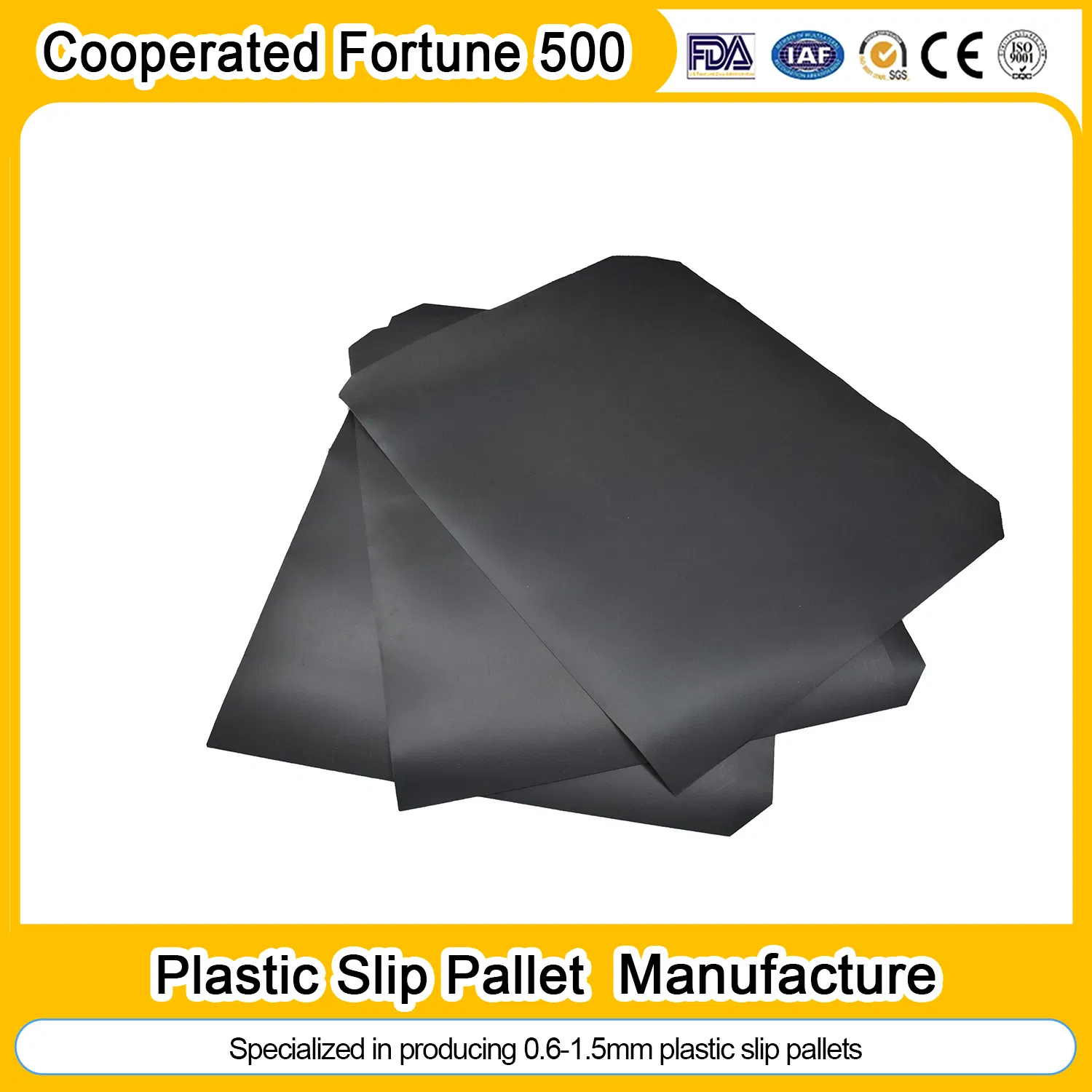 Manufacturer Direct Wholesale PP Hollow Plastic Layer Pallet Sheet Corrugated Pallet Separator Slip Sheet