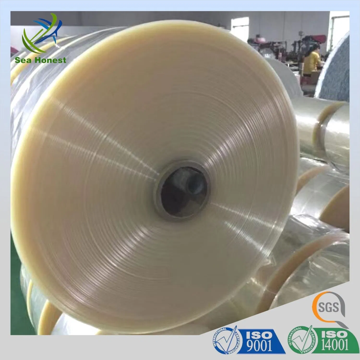Factory Outlet Competitive Price Casting PVC PETG Cpet Heat Shrink Film Roll for Label Printing