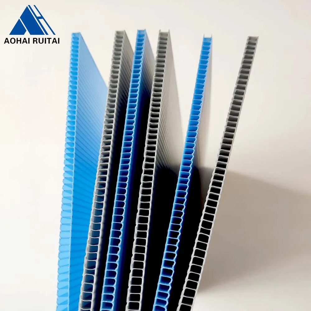 Factory Wholesale Customized Waterproof Polypropylene PP Corrugated Plastic Hollow Sheet