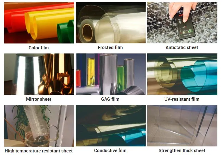 Various Colors Pet Film