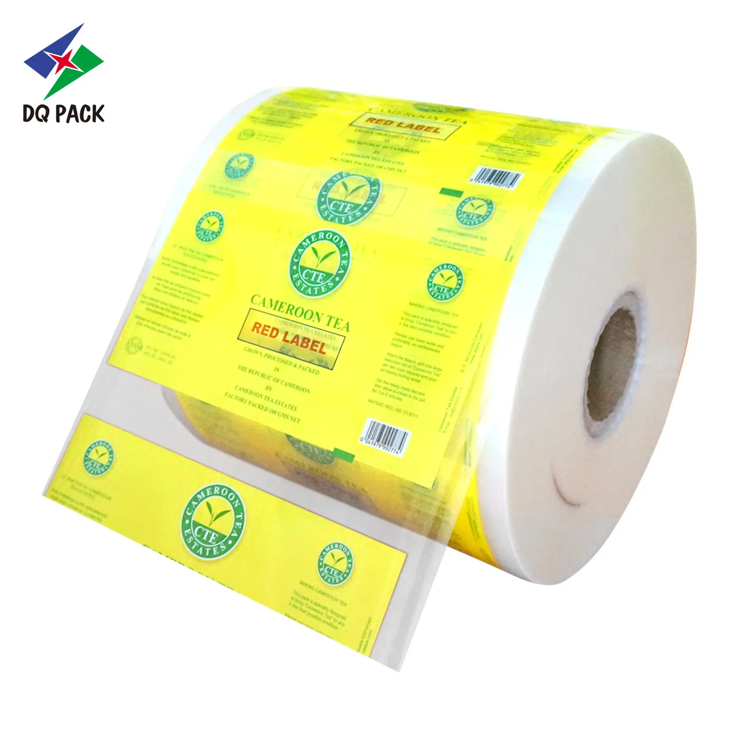 Tea Packing Cheap Automatic Packaging Roll Film Plastic Transparent Pet High Barrier
