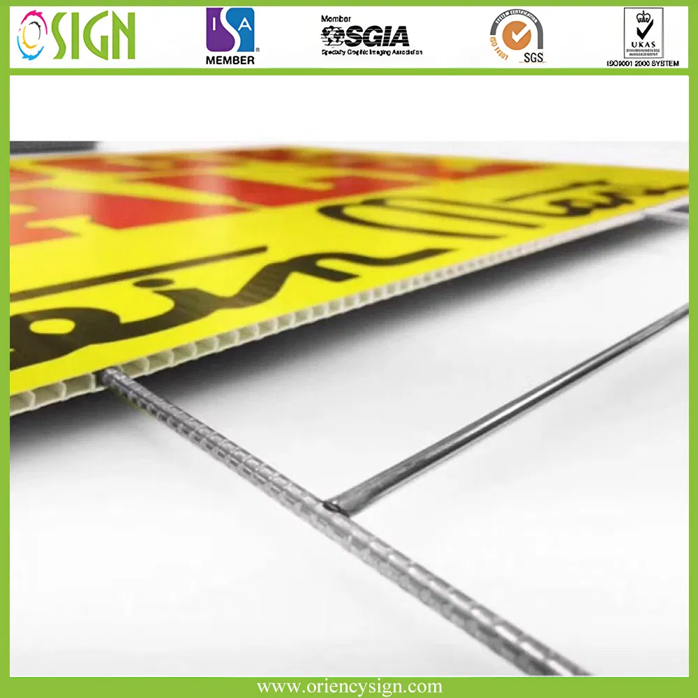 Customized Size White UV Treatment PP Corrugated Coroplast Plastic Hollow Sheet Board for UV Printer Advertisement