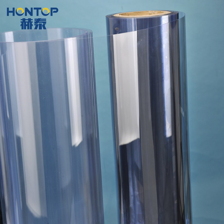 Single Wound High Transmission Anti Scratch Anti UV Heat Shrinkable Bottle Label PETG Films