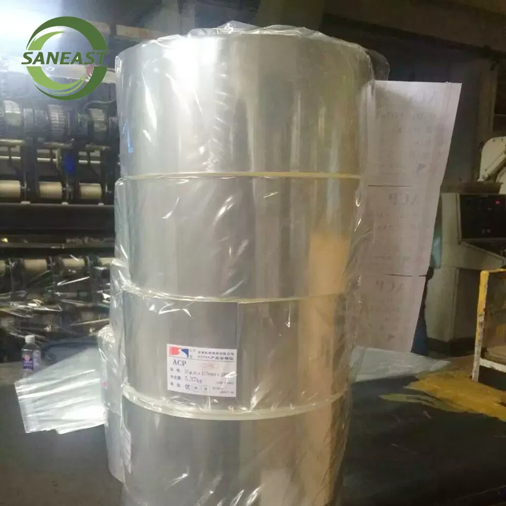 High Shrinkage Transparency BOPP CPP Pet PE Medical Candy Twist Thermal Heat Sealable Price Self Adhesive Tape Lamination Film Custom CPP\Capacitor\Laminating