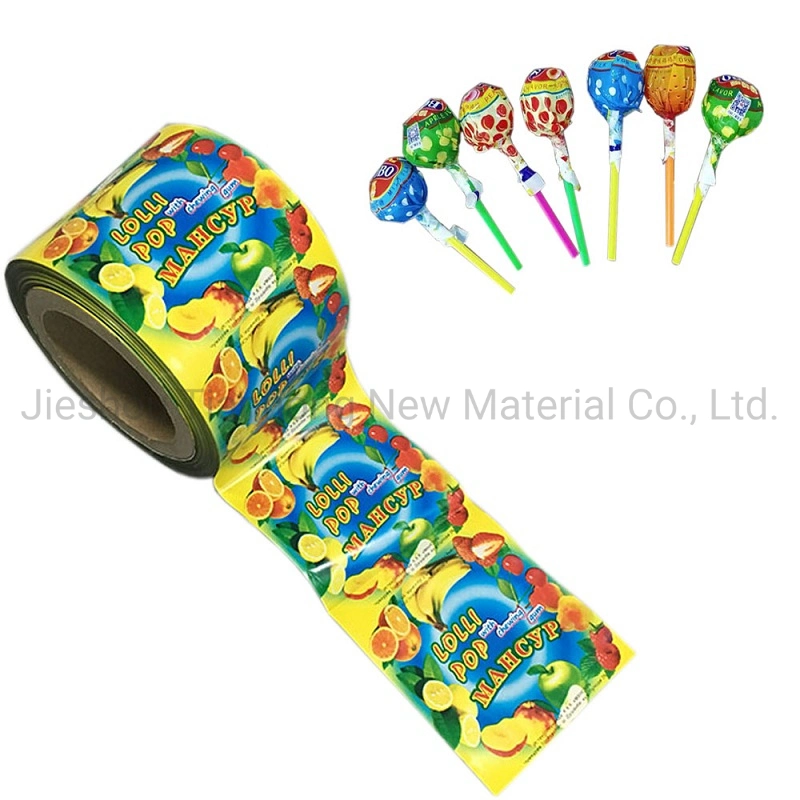 Lollipop Wrapper Twist Lollipop Film Pet Twist Film Lollipop Wrapping Film Plastic Food Wrapping Film Ketchup Sachet Plastic Film
