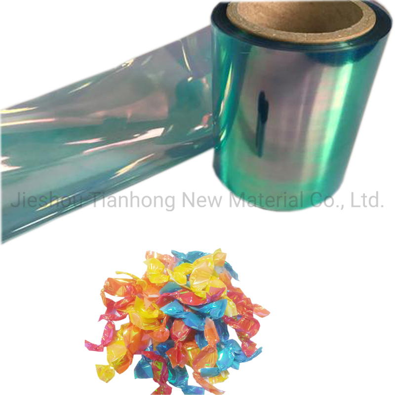 Food Packaging Metalized Pet Twist Film for Candy Chocolate Wrapper Food Packaging Film Plastic Packaging Film