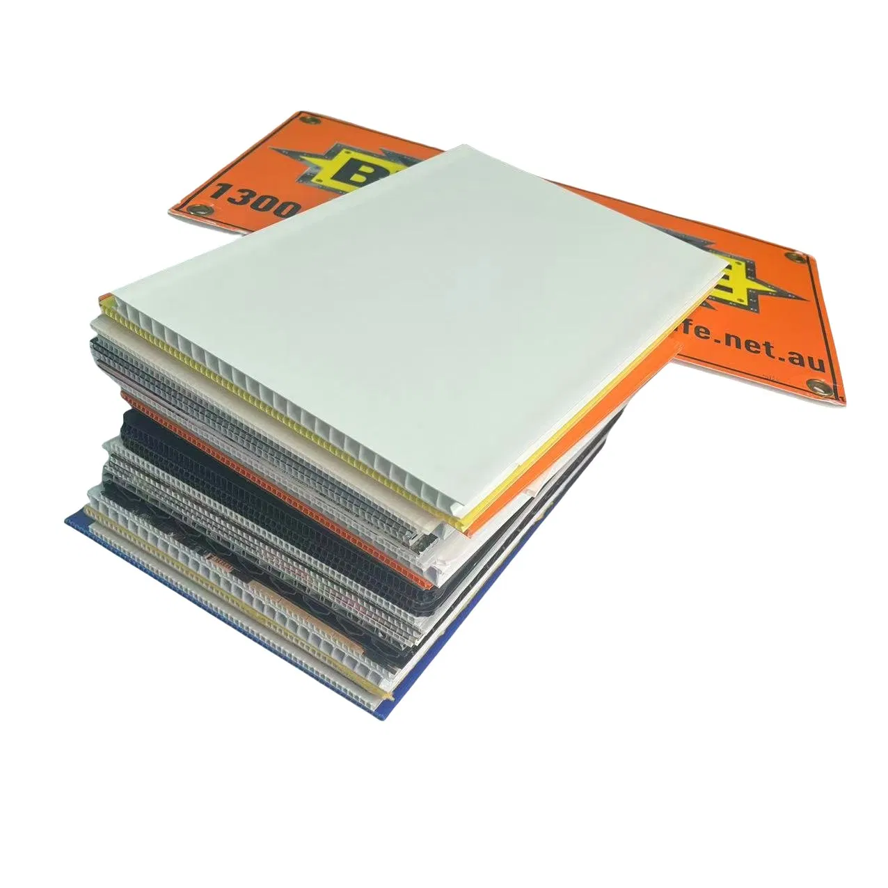 4 mm Corrugated PP Polypropylene Corrugated Honeycomb Cardboard Sheet Construction Floor Protection Hollow PP Plastic Sheet