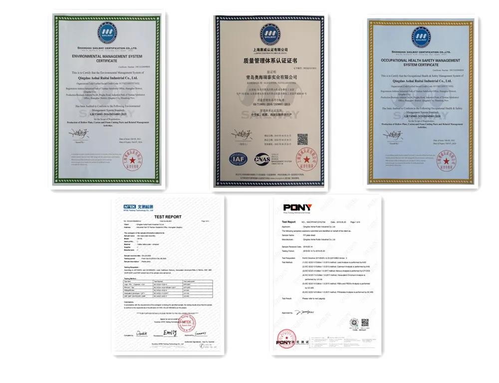 Certifications