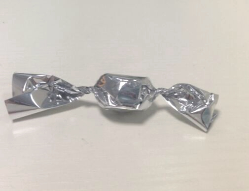 Gold or Silver Aluminized Pet Twist Film for Candy Wraps