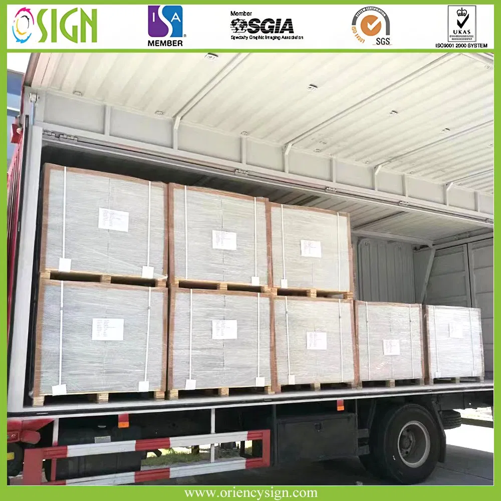 Customized Size White UV Treatment PP Corrugated Coroplast Plastic Hollow Sheet Board for UV Printer Advertisement