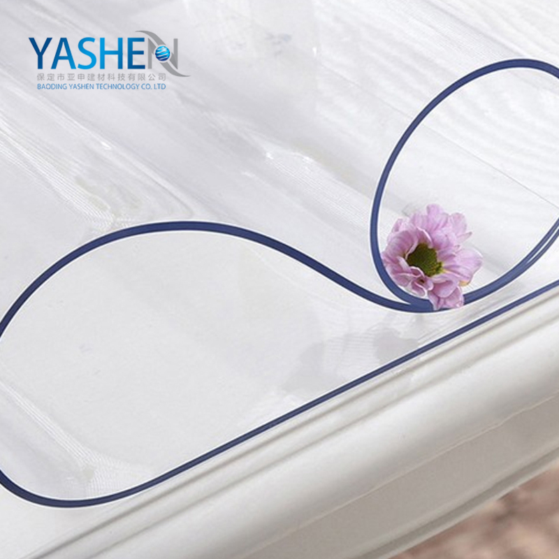 UV Resistant Flexible Film Rolls Transparent PVC Clear Plastic Soft Sheet