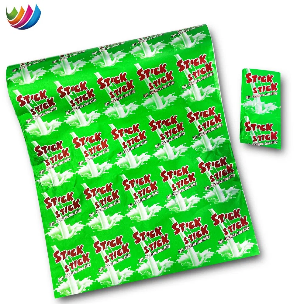 Pet PVC Sharp Lollipop Roll Candy Chocolate Wrapping Cold Sealed Packaging Twist Film