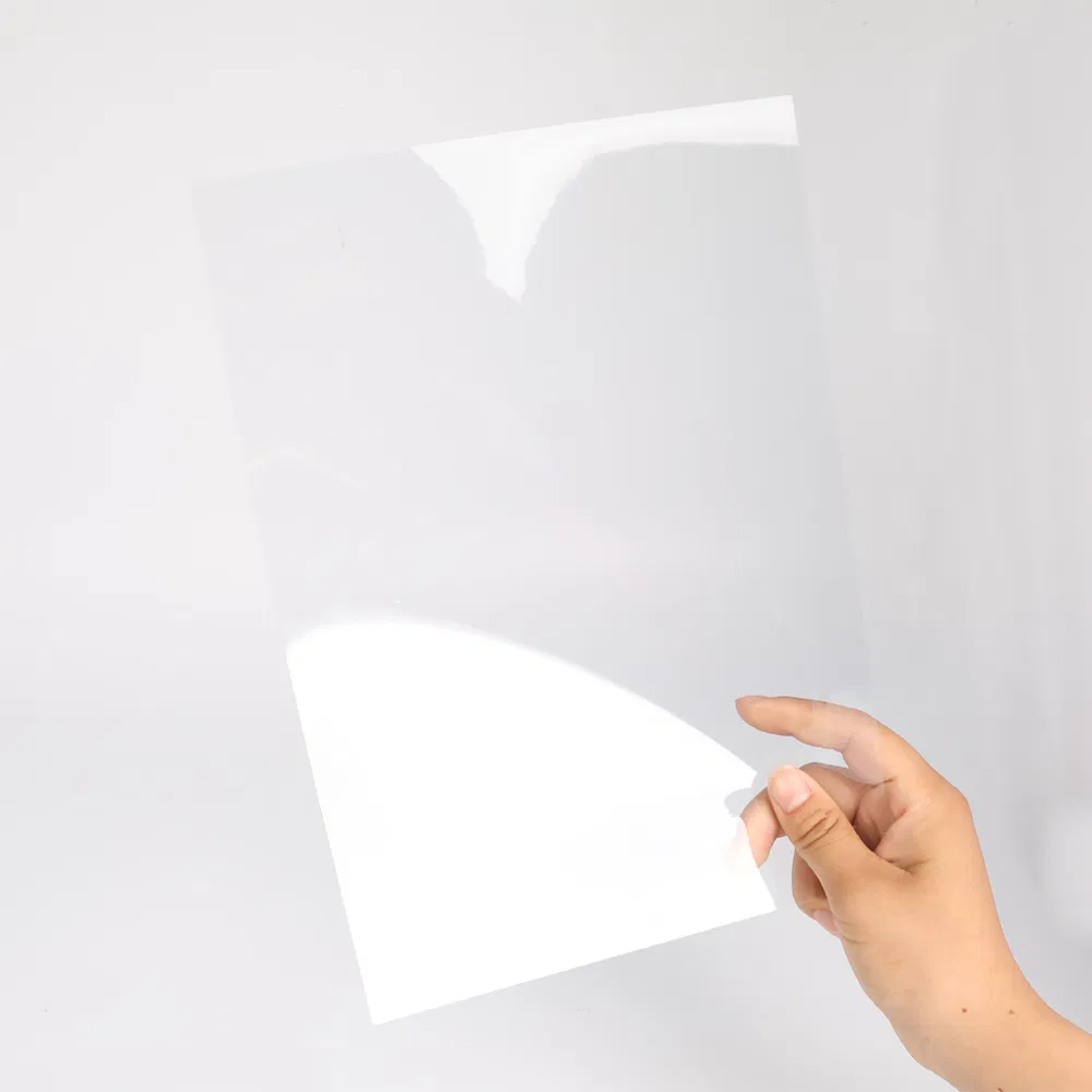 Transparent 0.25-0.5mm Plastic Rigid Clear APET Film Roll Pet Sheet for Thermoforming