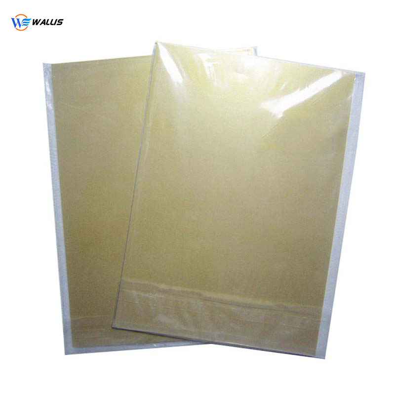 Golden High Impact Polystyrene Sheet Big Size PETG Sheets for UV Printing and Digital Printing