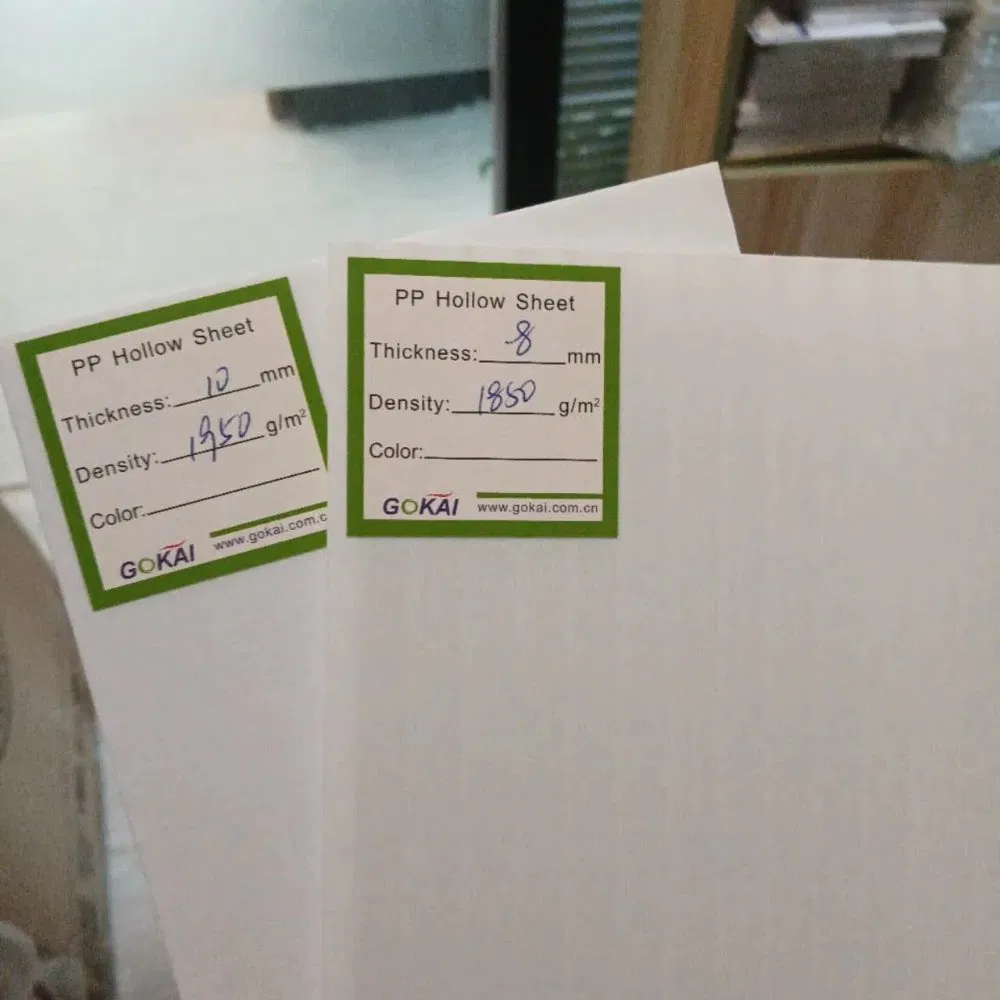 4X8 Feet White 4 mm Corrugated Hollow Plastic Sheet/PP Hollow Sheet