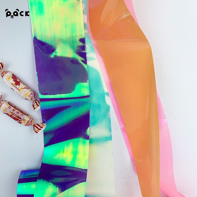 Food Grade Candy Twist Film for Toffee and Chocolate with High Gloss