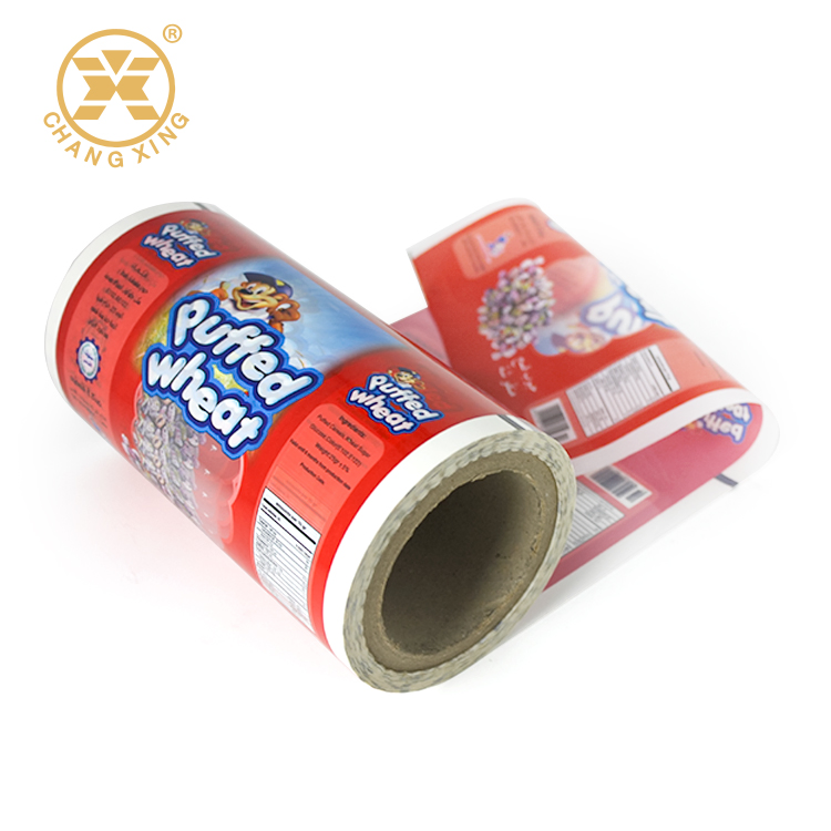 Changxing Made Free Sample Transparent/Metallized Pet Twist Film Roll Candy Wrapper Packaging Materials
