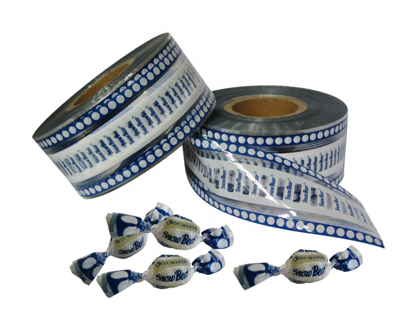 Printed Pet/PVC Twist Film Candy Wrapper Confectionery Packaging Film Plastic Packaging Film Food Packaging Laminating Film