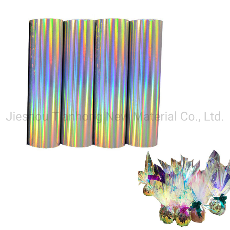 Plastic Packaging Film Food Packaging Film Aluminum Metallized PVC Film Pet Twist Film for Candy Packing Metalic Toffee Packaging Film