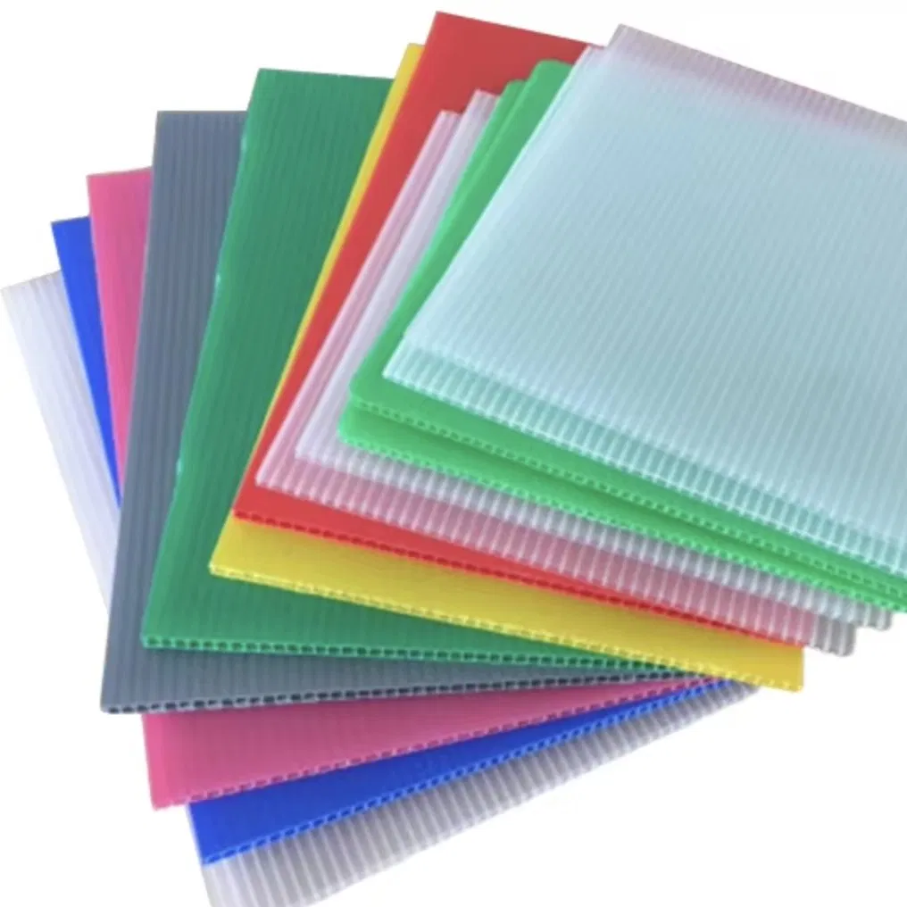 PP Corrugated Sheet Plastic Storage Boxes Custom Yard Signs Corrugated Cardboard Box Recycled Packaging Box Corrugated PP Sheet