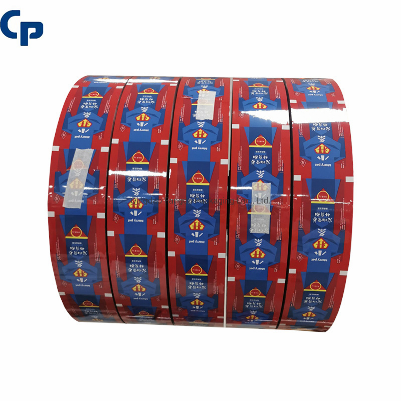 Customized Printing Plastic Packaging Package Pet/PVC Heat Shrink Sleeve Wrap Label Printable Glass Bottle Rolls Film