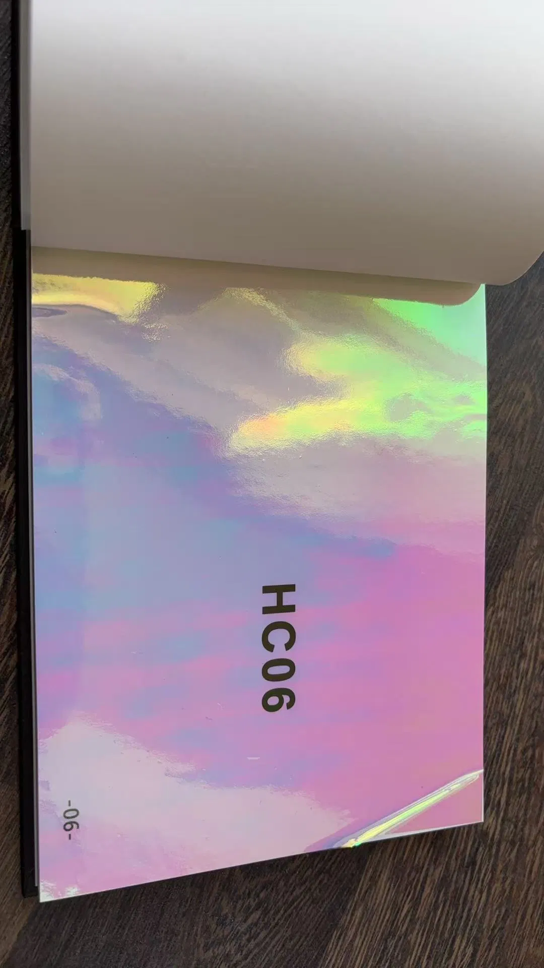 Laminated Packing Twist Rainbow Lridescent Film