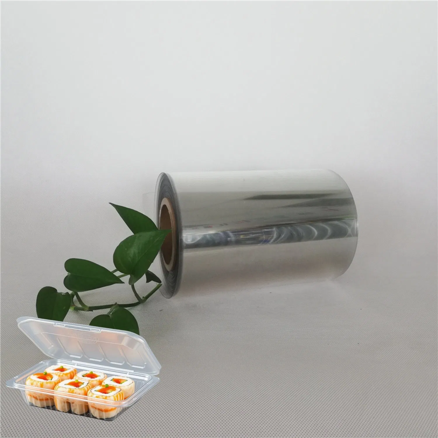 Food-Safe Rigid Clamshell Pet Film Anti-Fog Fresh-Keep Container for Berries/Citrus Retail Packaging