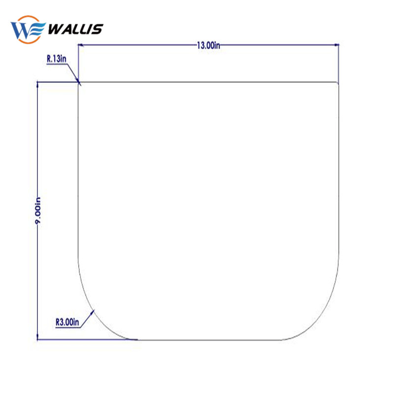 0.25mm 0.3mm 100% New Material Transparent Plastic Roll Anti-Fog PET PETG APET Sheet for Disposable Face Shield Visors