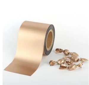 Gold or Silver Aluminized Pet Twist Film for Candy Wraps