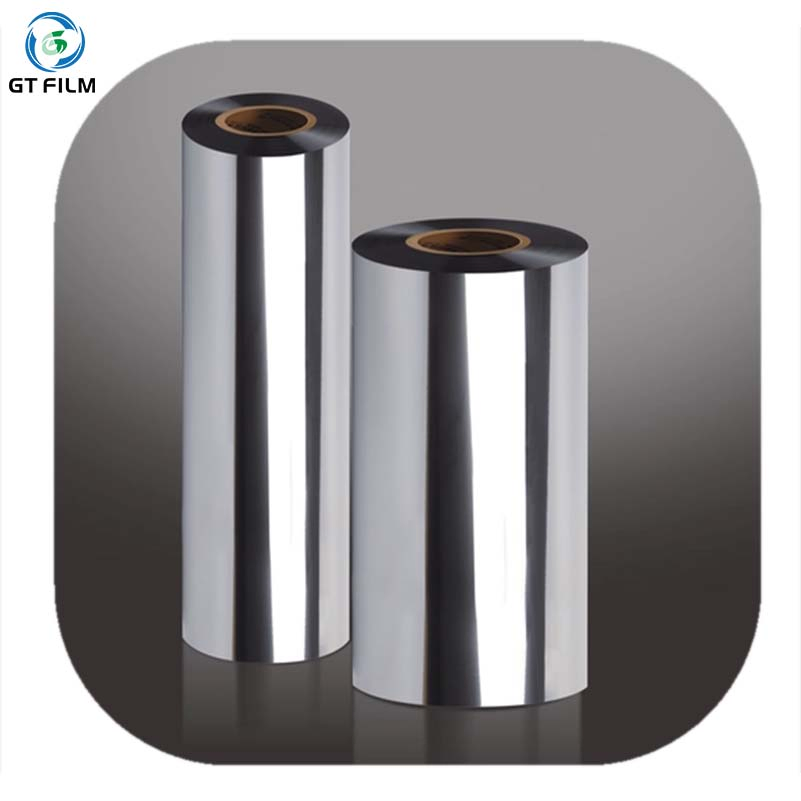 Wholesale High Barrier Aluminum Film Metallized Pet Film for Flexible Packaging Metallized Film