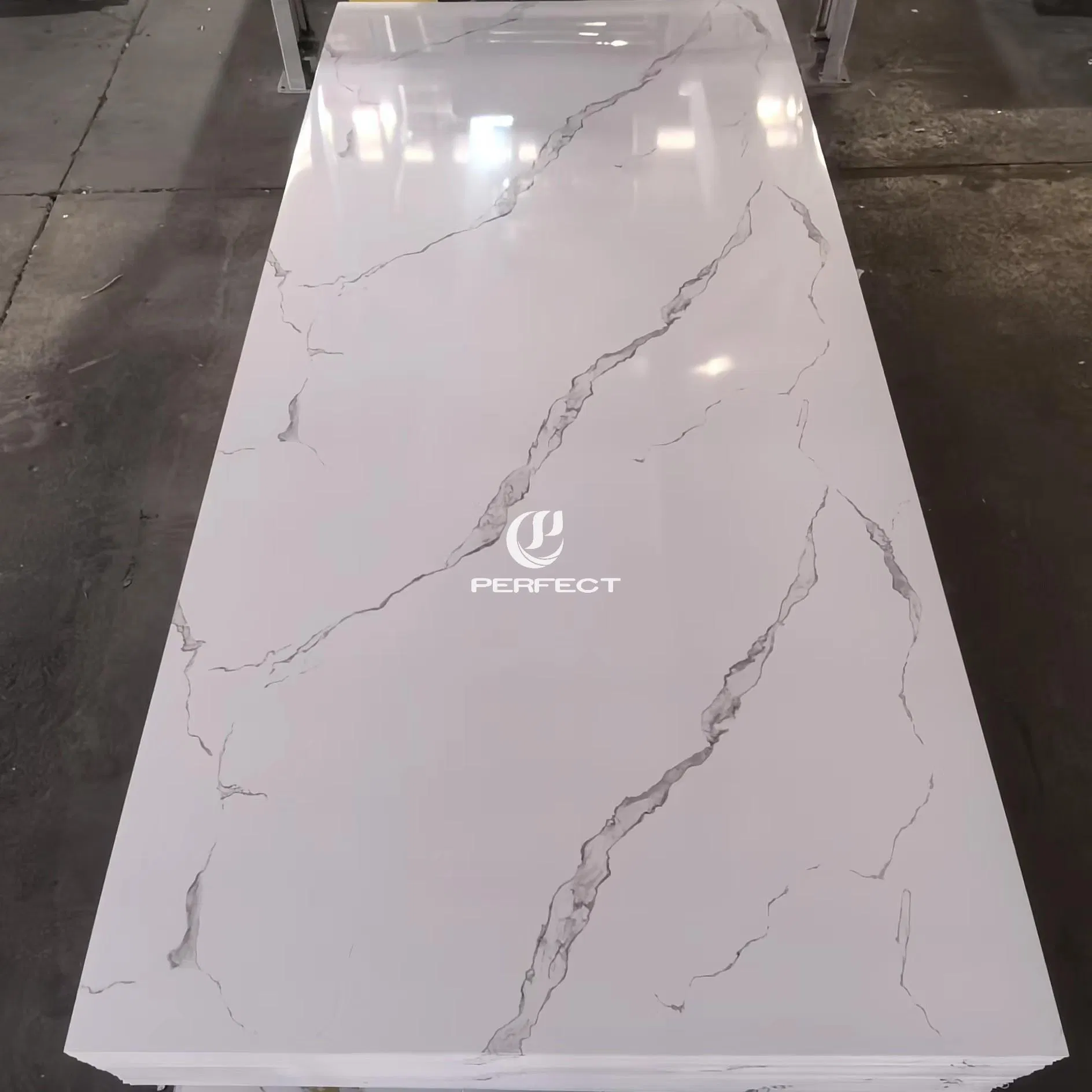 Waterproof 2.5mm 3mm 1220*2440 3D Pet WPC UV PVC Marble Sheet