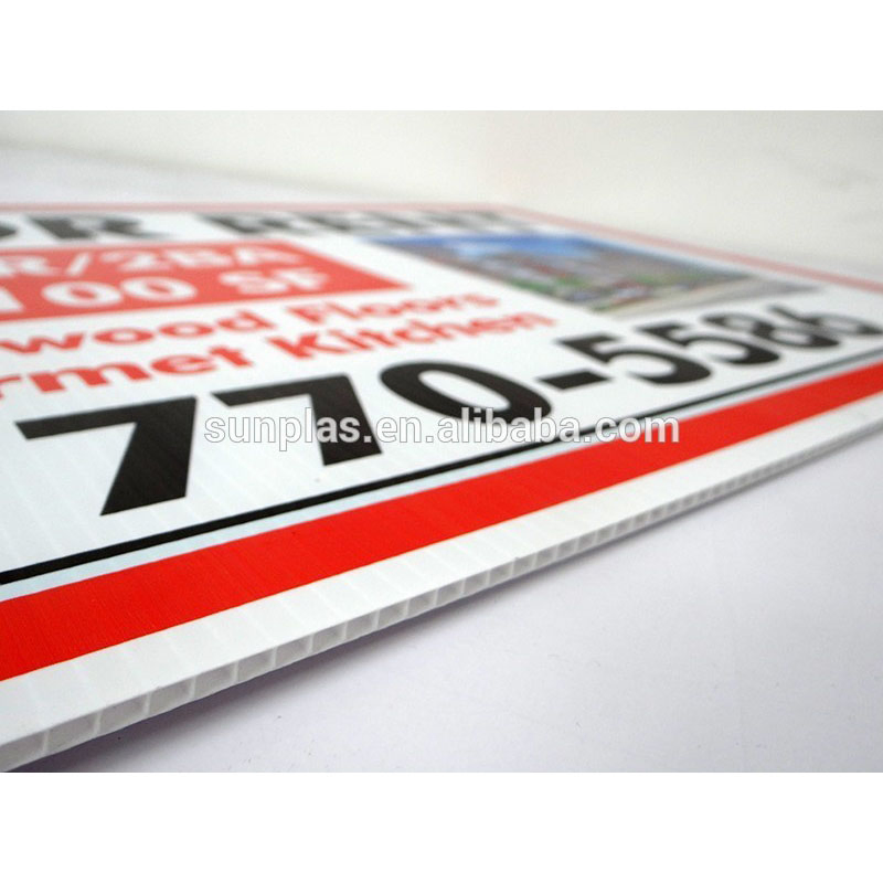 Wholesale Cheap Custom Design Color PP Hollow Corrugated Plastic Sheet