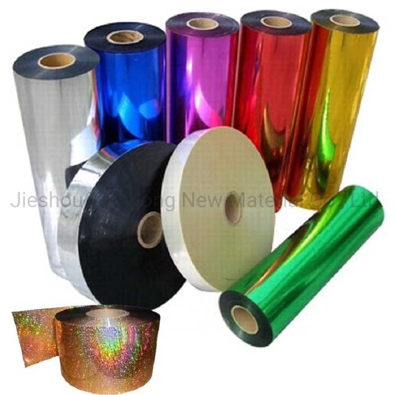 Metallized Pet Twist Film Custom PVC Film Candy Packing Aluminum Foil Film Plastic Food Wrapping Film Ketchup Sachet Plastic Film