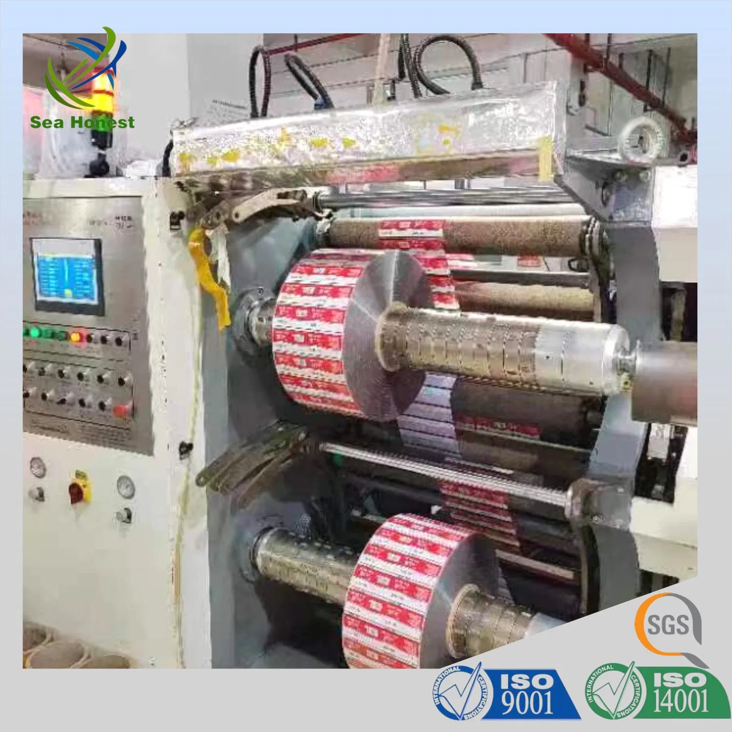 Hot Selling Super Clear Heat PVC PETG Shrink Film for Beverage Bottle Packaging