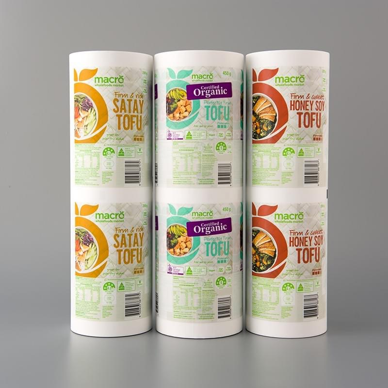 High Barrier Gravure Printing Polyester Food Packing Material Metalized Lamination Rolls Film Matallized Pet Composite Film