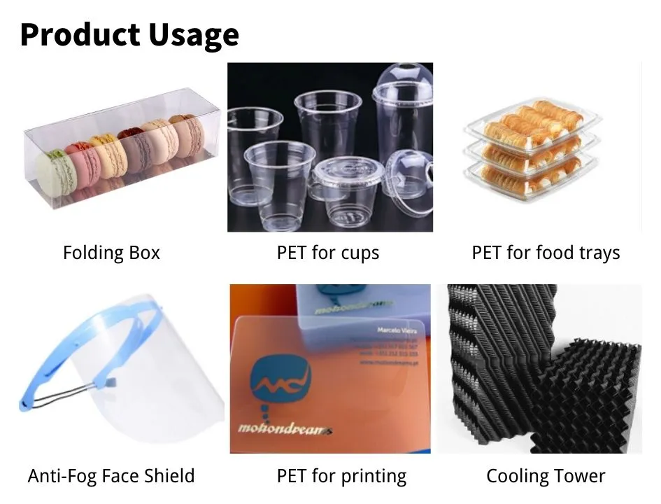 PET Material Application