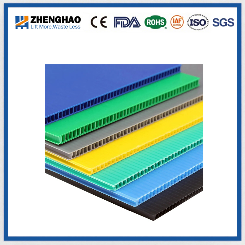 Die-Cutting 3.5mm 4mm Reusable Polypropylene PP Corrugated Hollow Sheet for Packing