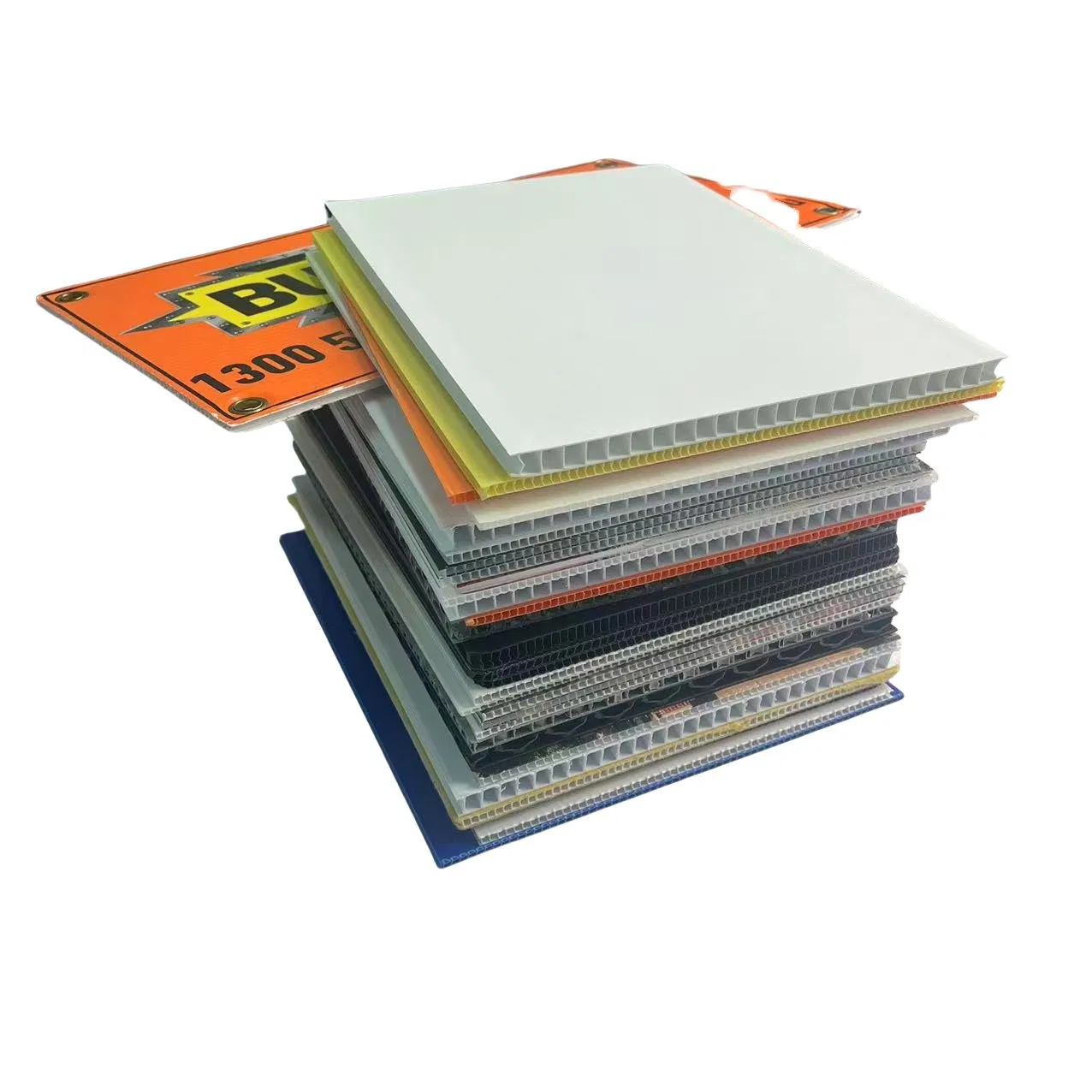 4 mm Corrugated PP Polypropylene Corrugated Honeycomb Cardboard Sheet Construction Floor Protection Hollow PP Plastic Sheet