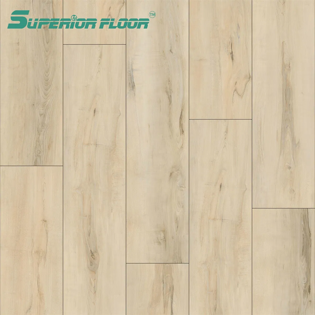 2mm-3mm Luxury Vinyl Plank PVC Flooring Sheet for Pet Dogs