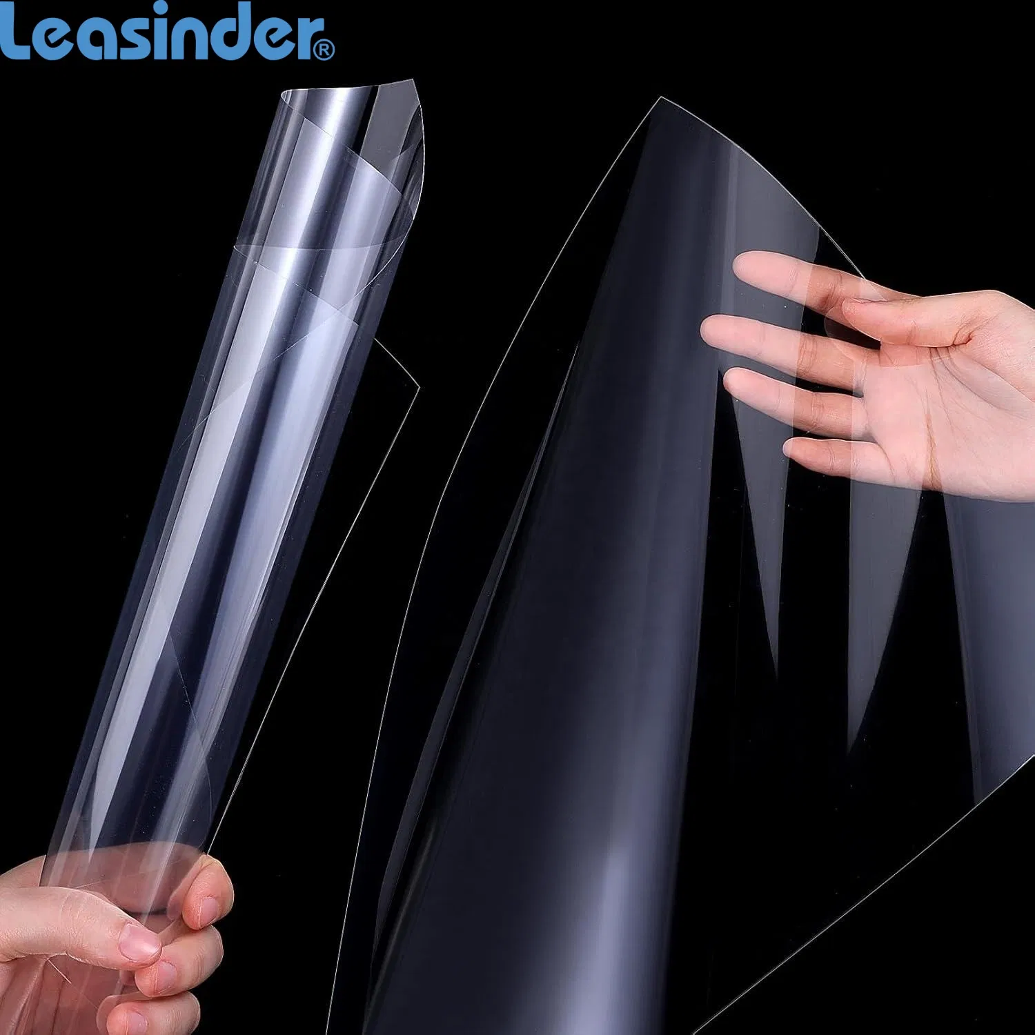 Leasinder Custom Cut High Impact Strength 0.6-6mm Clear PETG Plastic Sheet Transparent Pet Sheet 1220X2440mm Size
