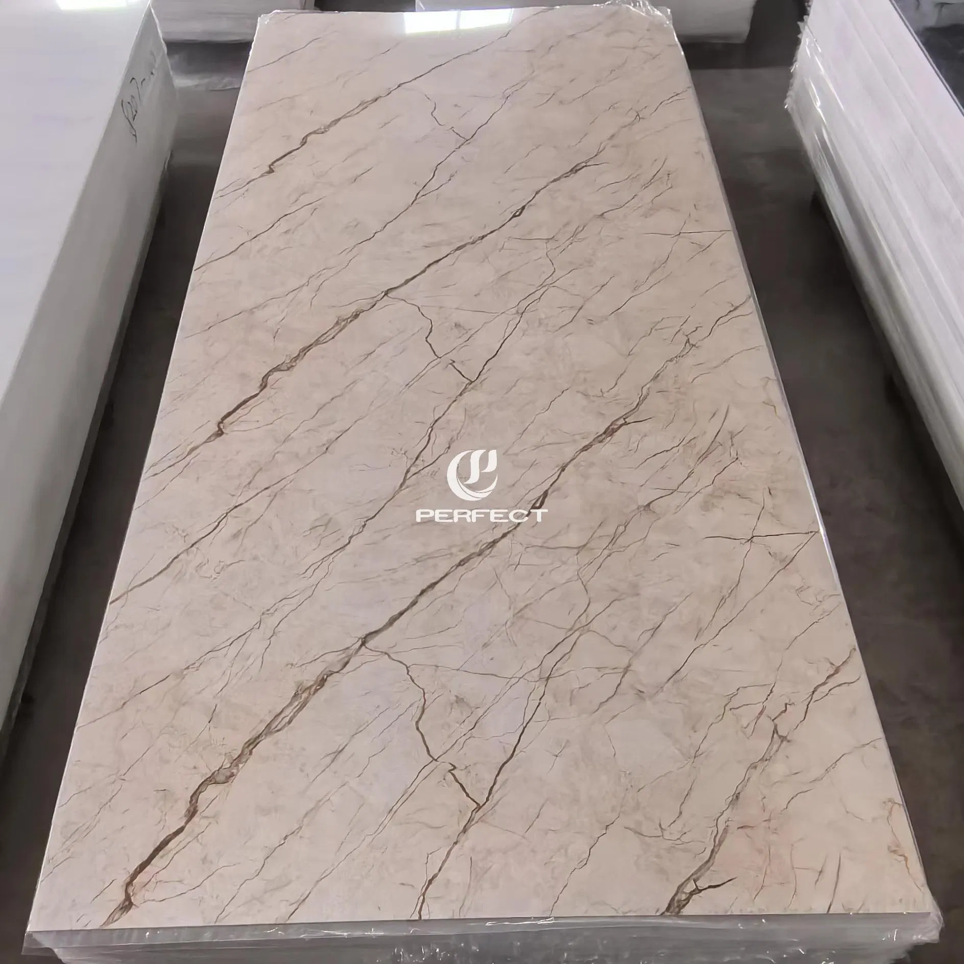 Waterproof 2.5mm 3mm 1220*2440 3D Pet WPC UV PVC Marble Sheet