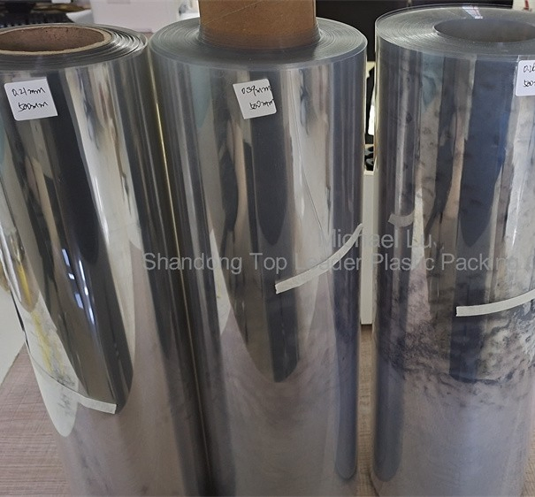 Recycled B Grade Pet PCR Sheets RPET Obsolete Materials Waste Rolls