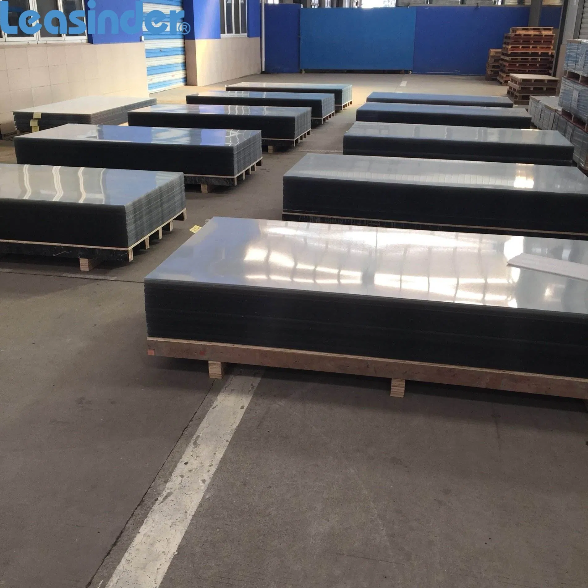 Leasinder Custom Cut High Impact Strength 0.6-6mm Clear PETG Plastic Sheet Transparent Pet Sheet 1220X2440mm Size