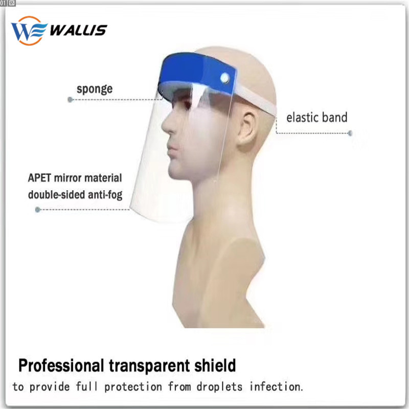 0.25mm 0.3mm 100% New Material Transparent Plastic Roll Anti-Fog PET PETG APET Sheet for Disposable Face Shield Visors