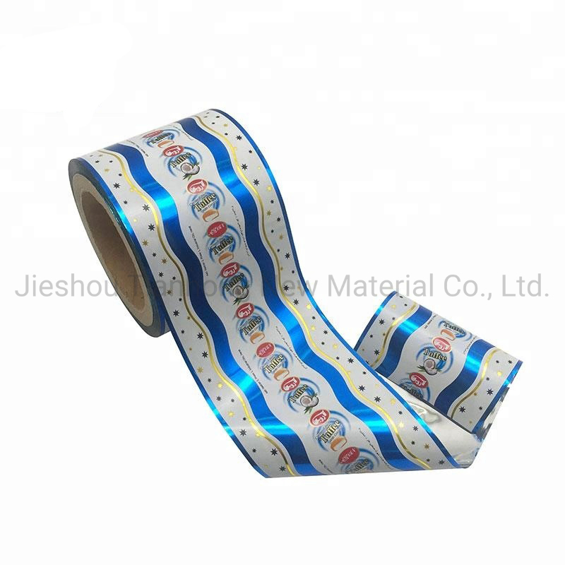 Plastic Film Roll PVC Lollipop Candy Wrapper Twist PVC Film Pet Film Packing Caramel Candy Bar Food Packaging Film Ketchup Sachet Plastic Film