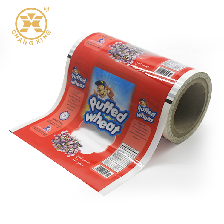 Changxing Made Free Sample Transparent/Metallized Pet Twist Film Roll Candy Wrapper Packaging Materials