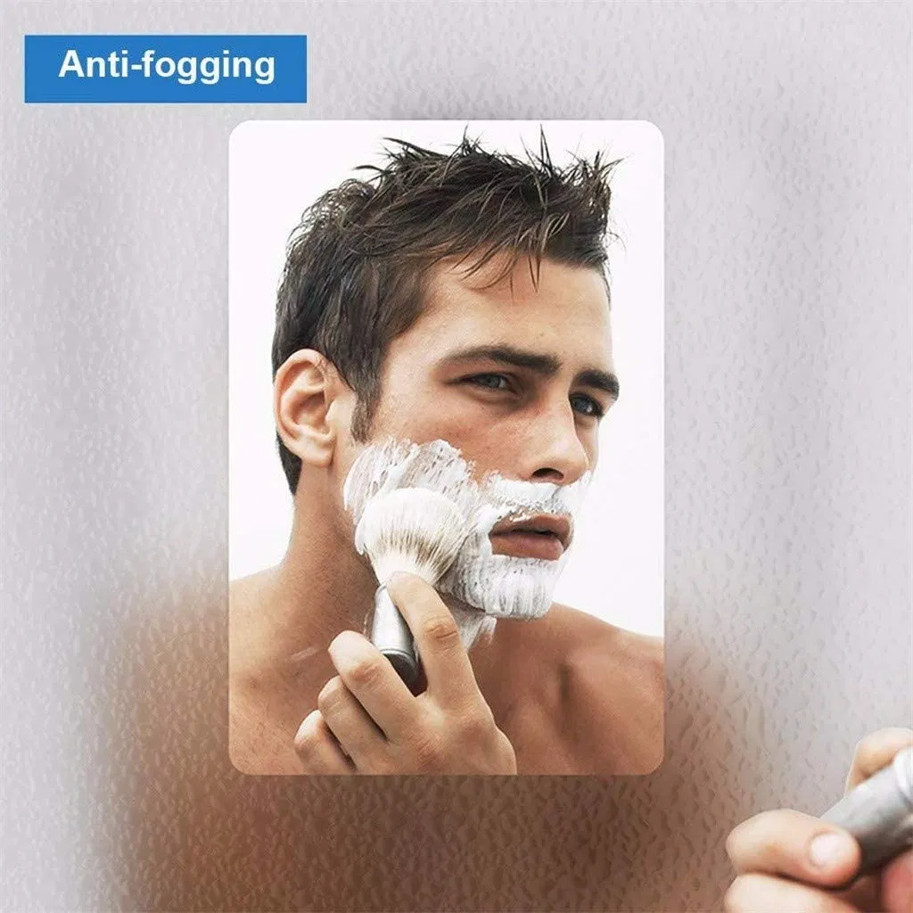 Clear Pet Car Rearview Mirror Sticker Anti-Fog Rain Proof Film