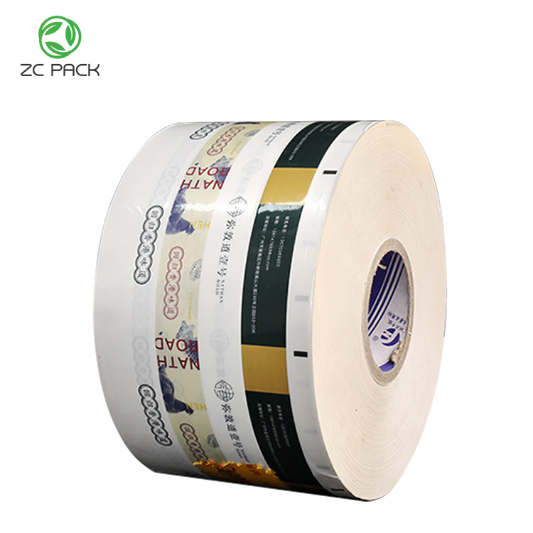 Cheap Price High Barrier Customized Disposable Al/Moppcpp/Pet Plastic Cup Sealing Film Coffee Tea Milk Drink Cup Packaging Film Ice Cup Sealing Film