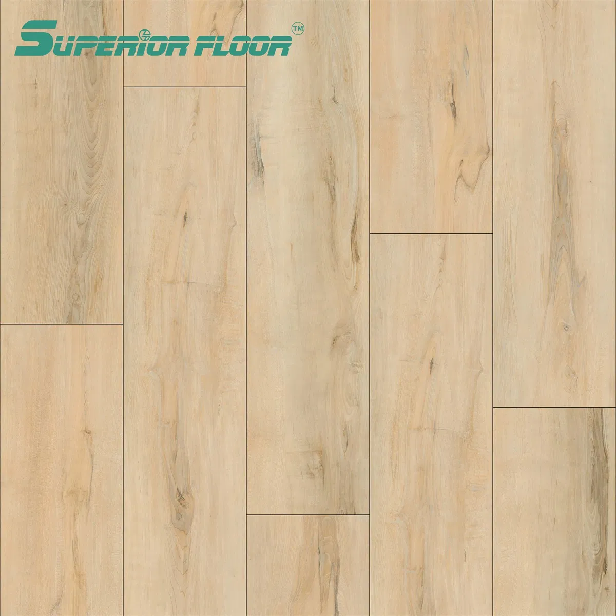 2mm-3mm Luxury Vinyl Plank PVC Flooring Sheet for Pet Dogs